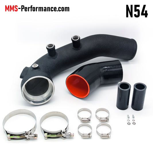 N54 Alu-Chargepipe passend für BMW 335i 135i E90 E91 E92 E93 E81 E82 E87 E88 Charpe Pipe